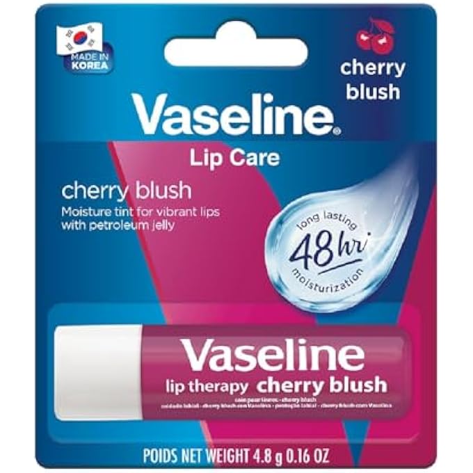 Vaseline LIP THERAPY LIP CARE CREAM CHERRY BLUSH 4.8G - Image 1